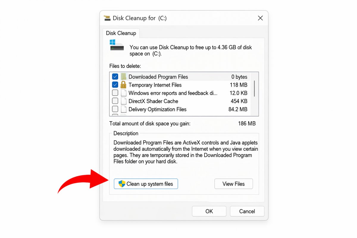 Як очистити кеш на ПК через системні інструменти