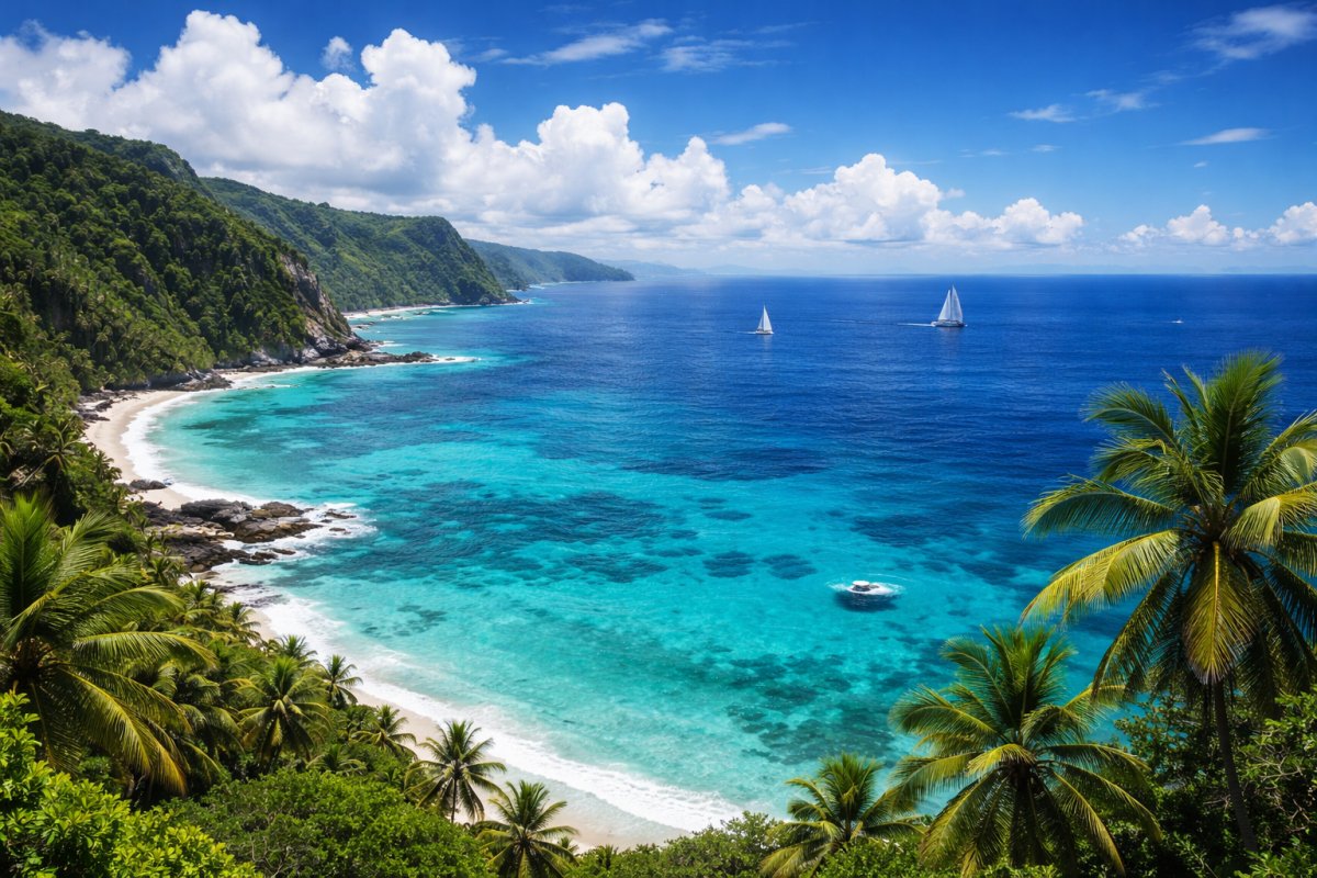 Які океани існують Тихий океан