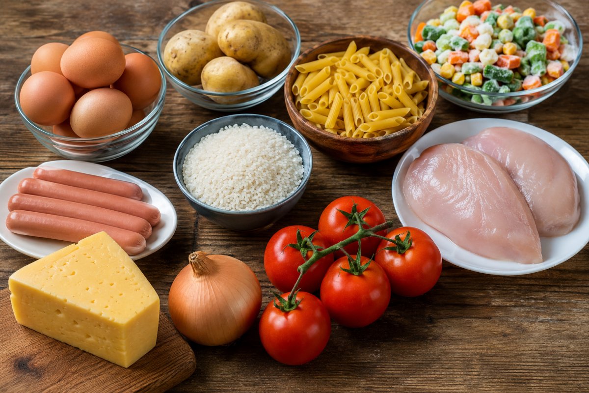Які продукти завжди мають бути під рукою