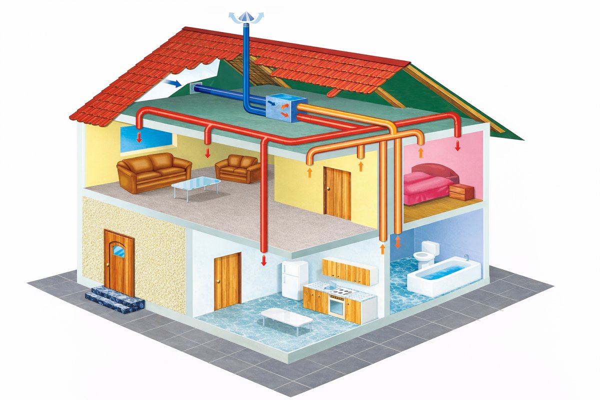 Контрольована вентиляція та вологість