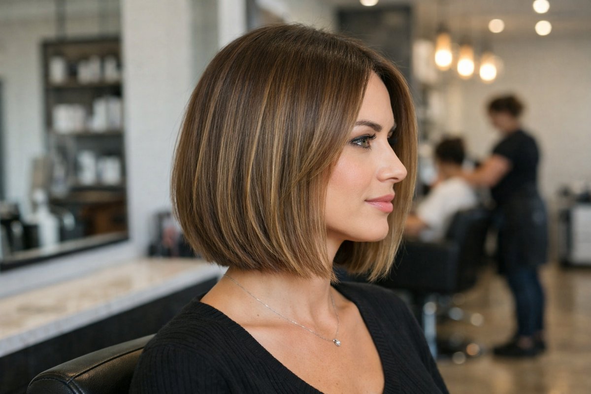 Каре - стрижки для средней длины