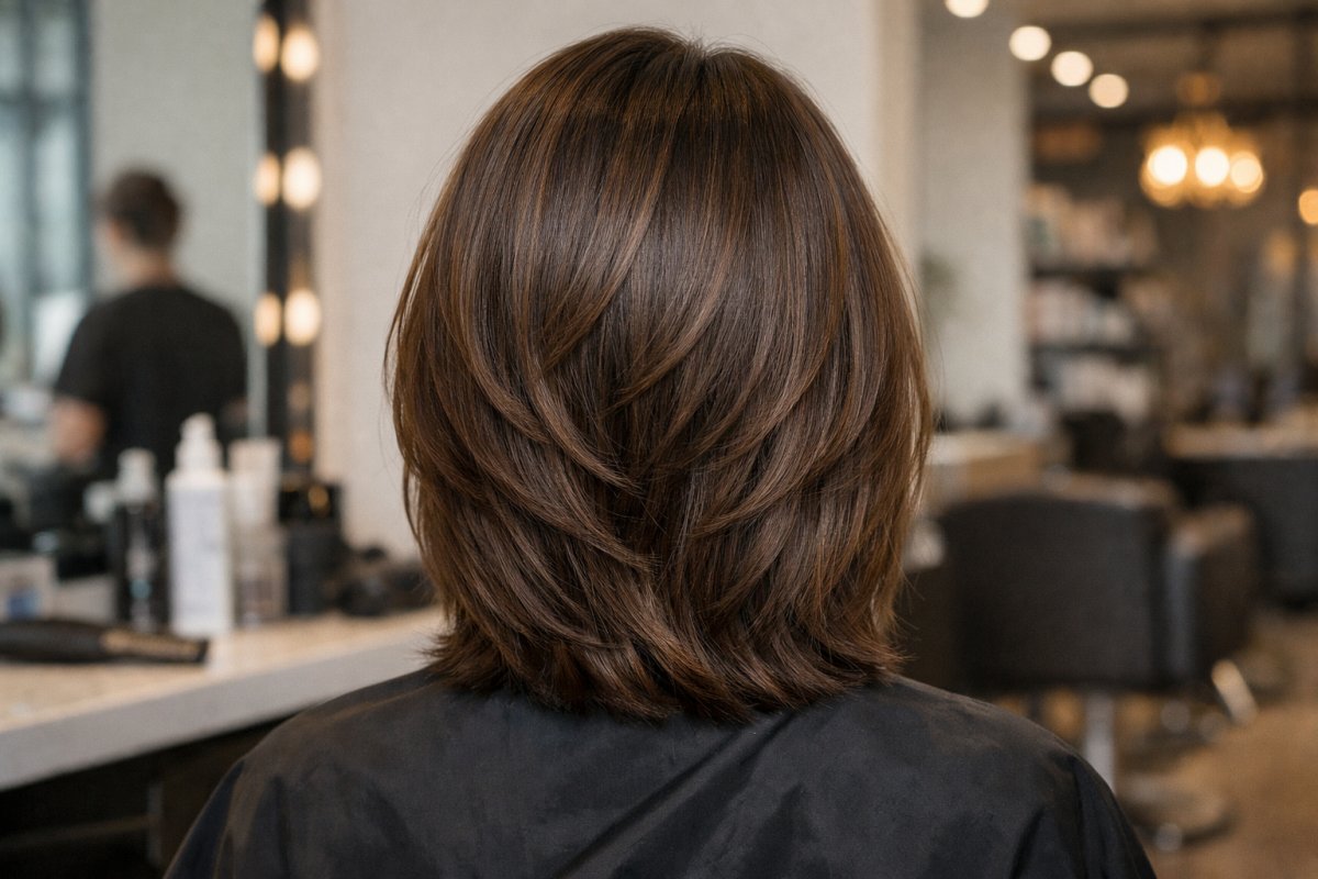 Градуированная стрижка