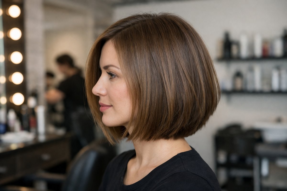 Боб - стрижки для средней длины
