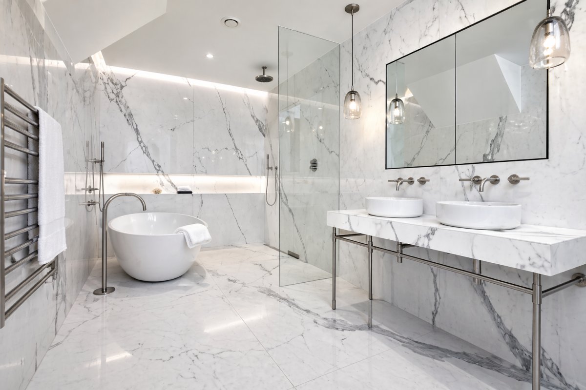 Незвичні рішення для ванної кімнати