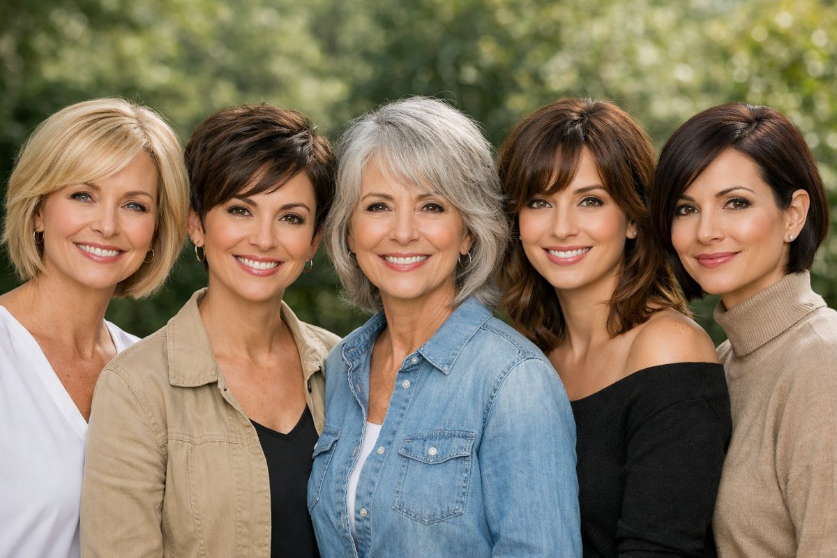 Омолаживающие женские стрижки