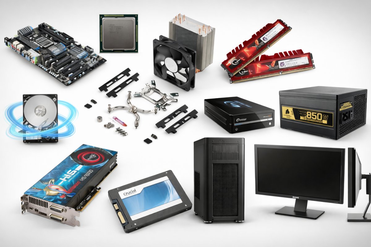 Основные компоненты для обновления: что заменить в старом компьютере