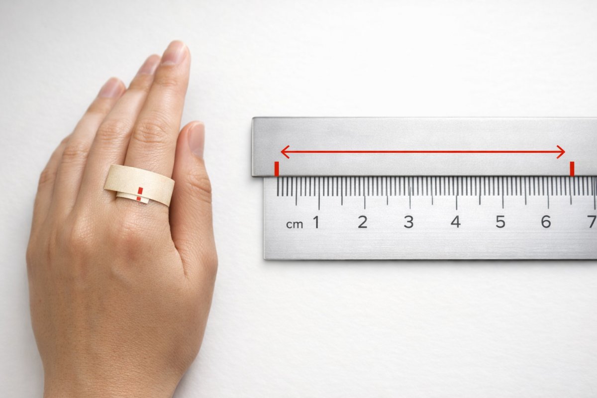 Основні способи визначення розміру каблучки Використання нитки або паперу