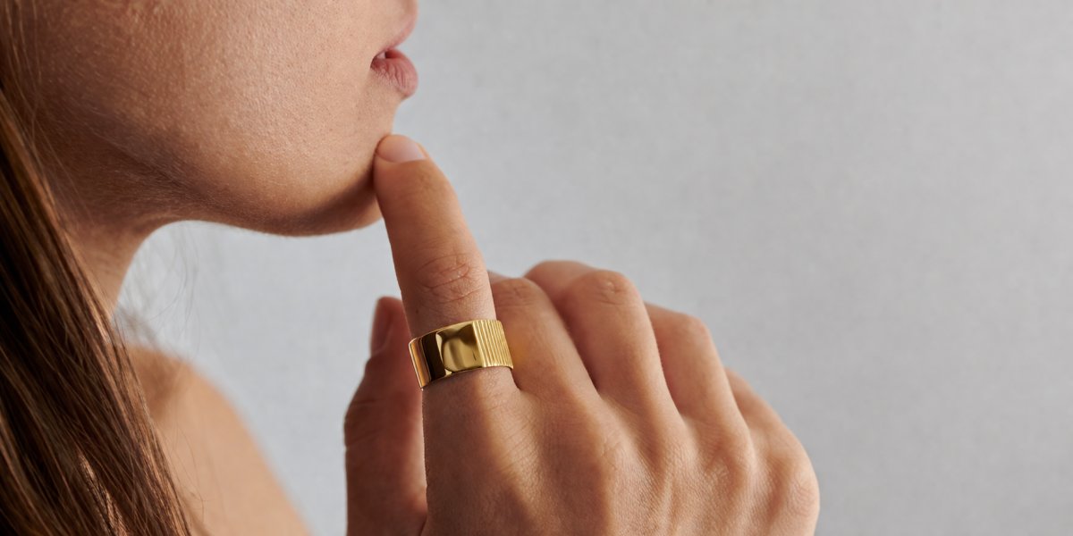 Особливості вибору розміру для різних каблучок Широкі каблучки