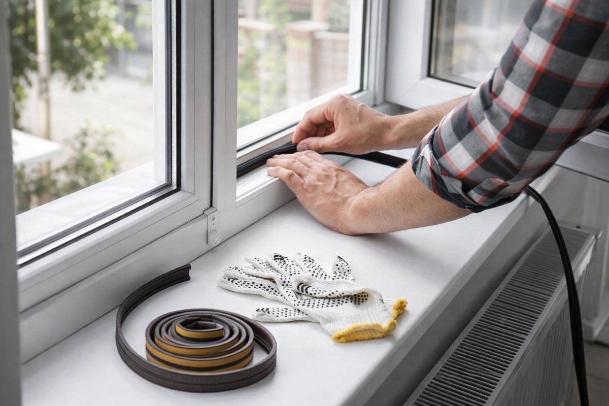 Утепление окон та дверей