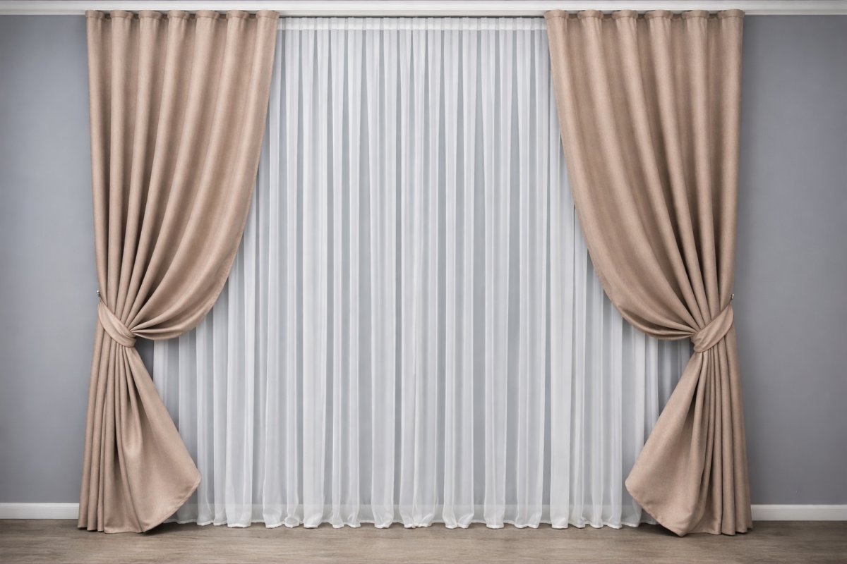 шторы из рогожки