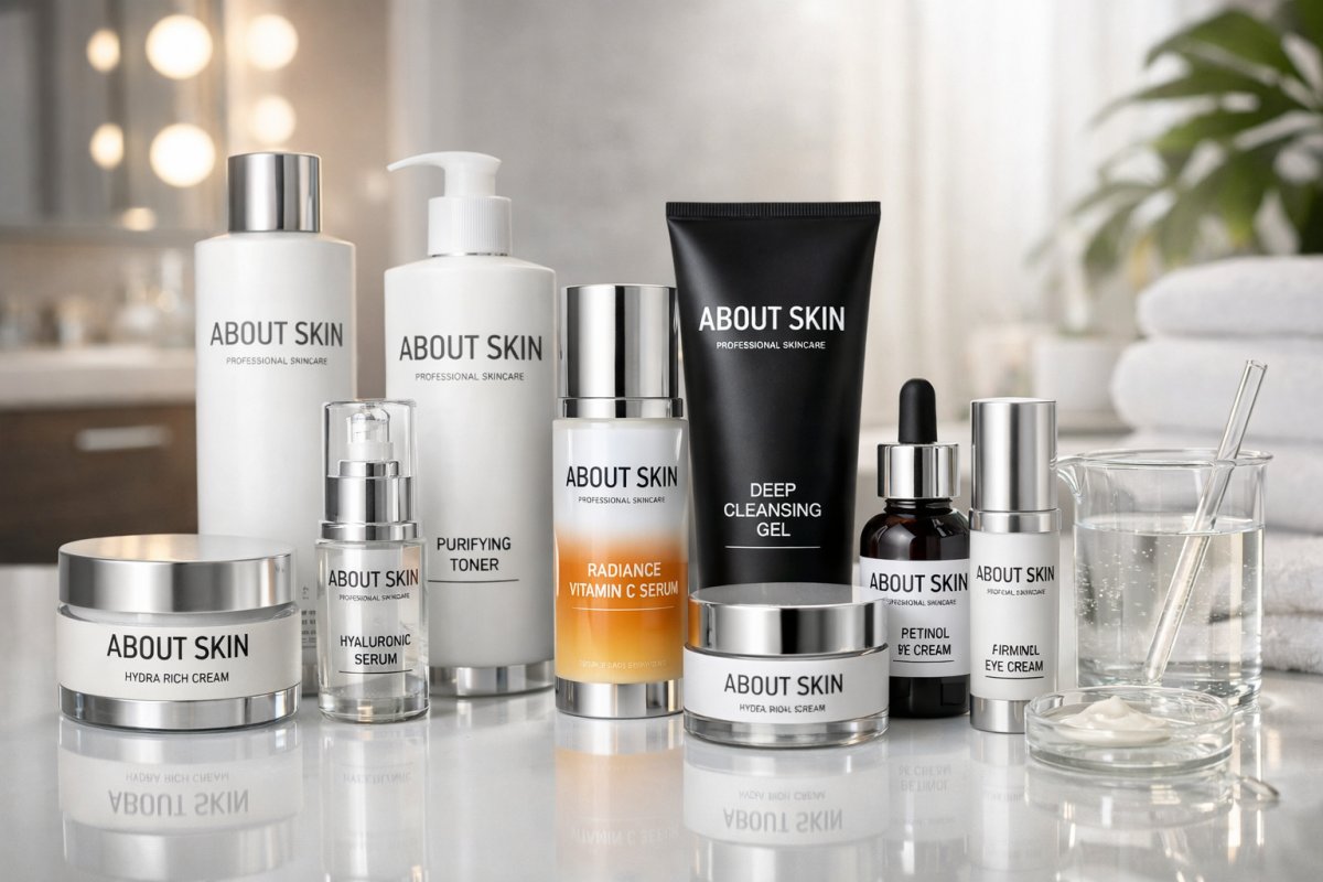 Популярні бренди професійної косметики ABOUT SKIN