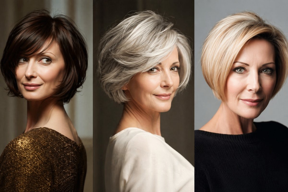 Популярні жіночі короткі стрижки після 50 років