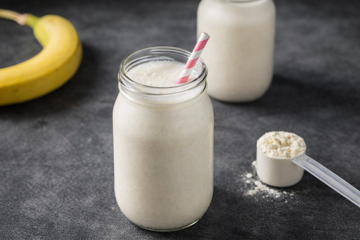 Ранковий протеїновий коктейль