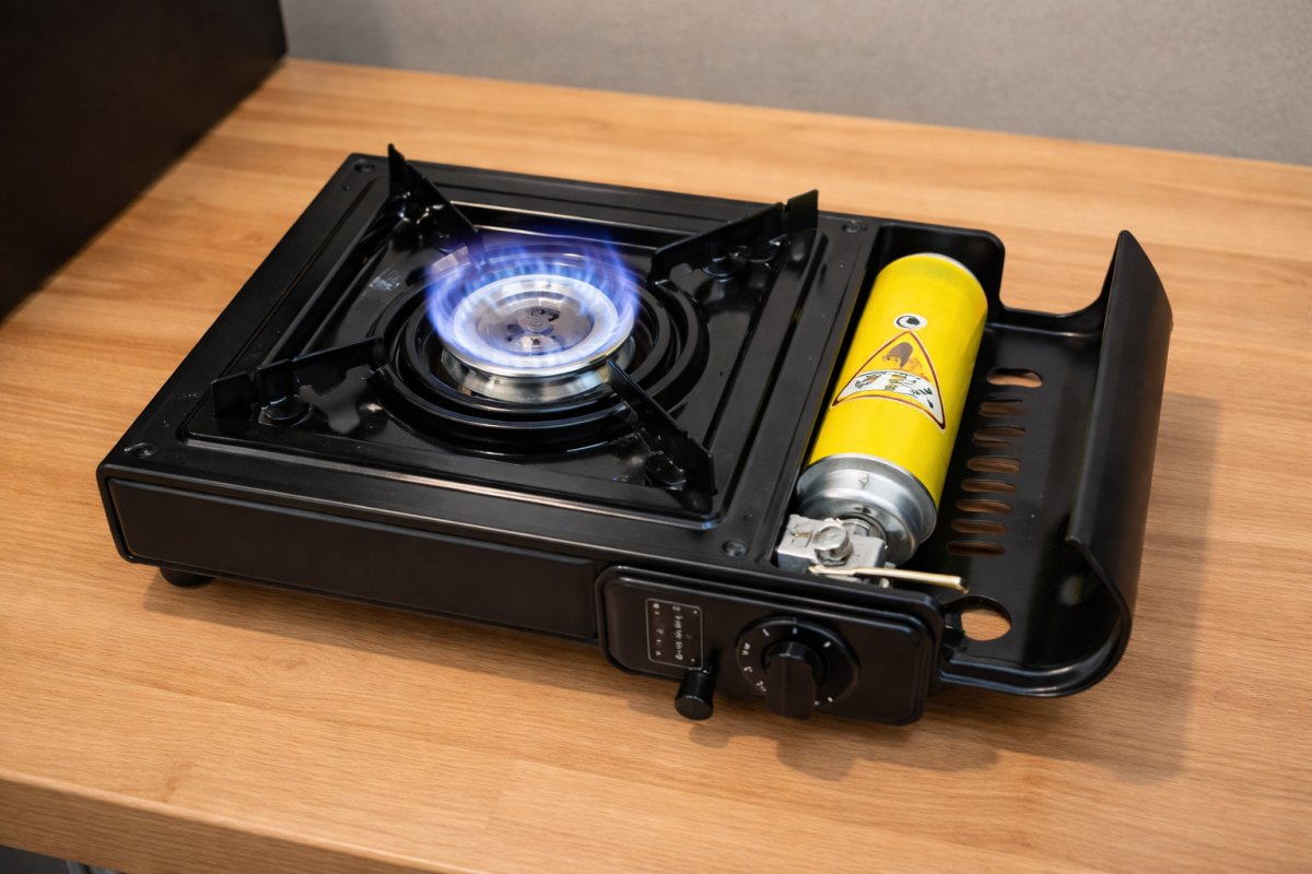 Туристичні газові плитки та обігрівачі