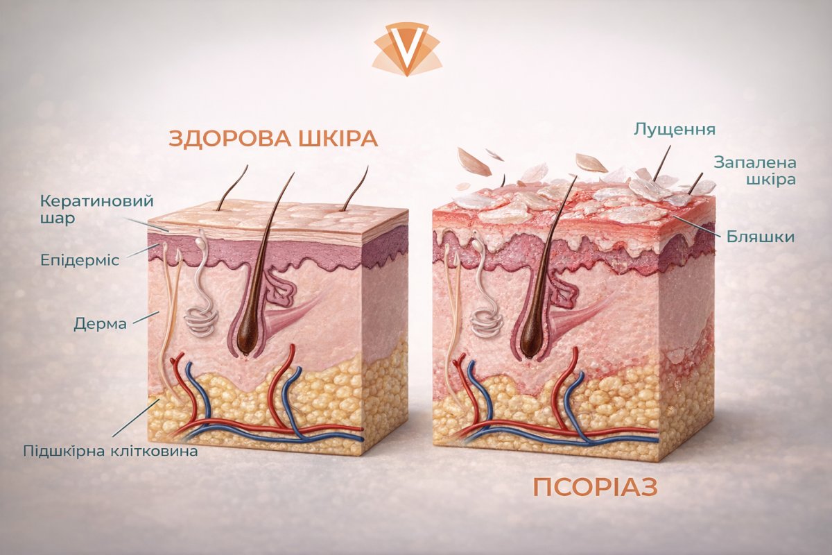 Розуміння псоріазу як ключ до комфорту