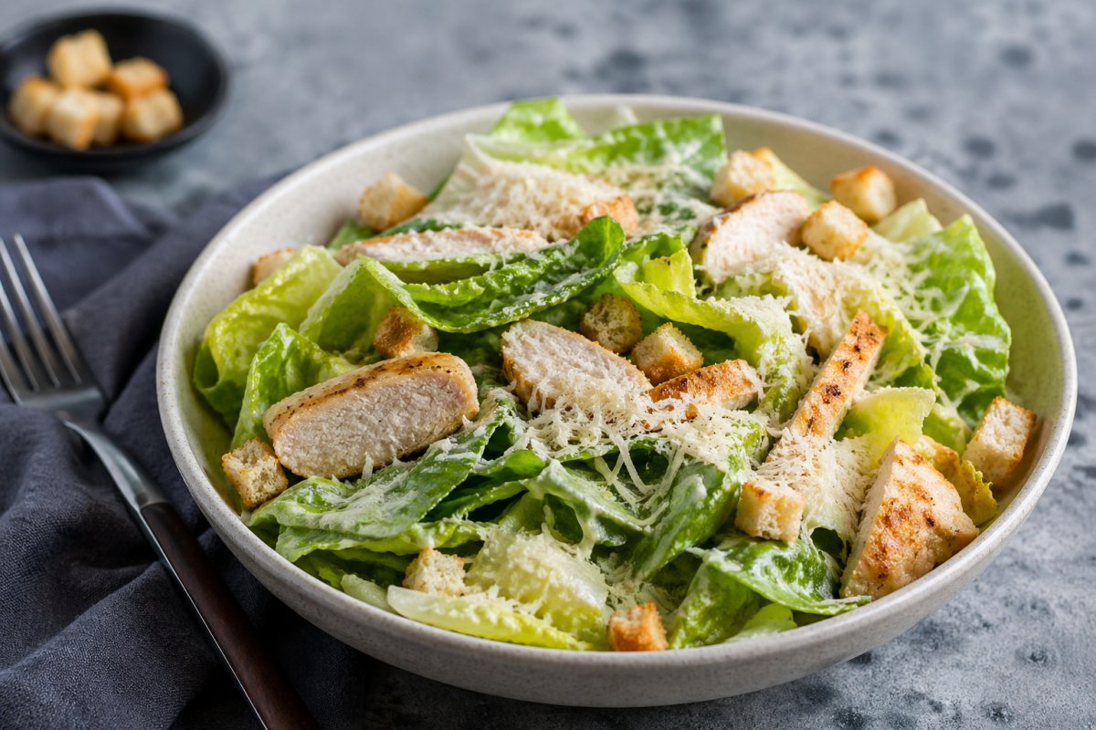 Салаты с курицей для сытного обеда