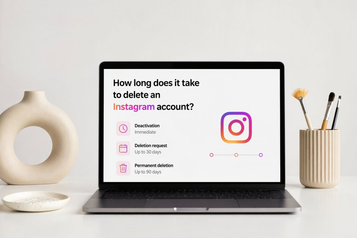 Скільки часу видаляється акаунт Інстаграм