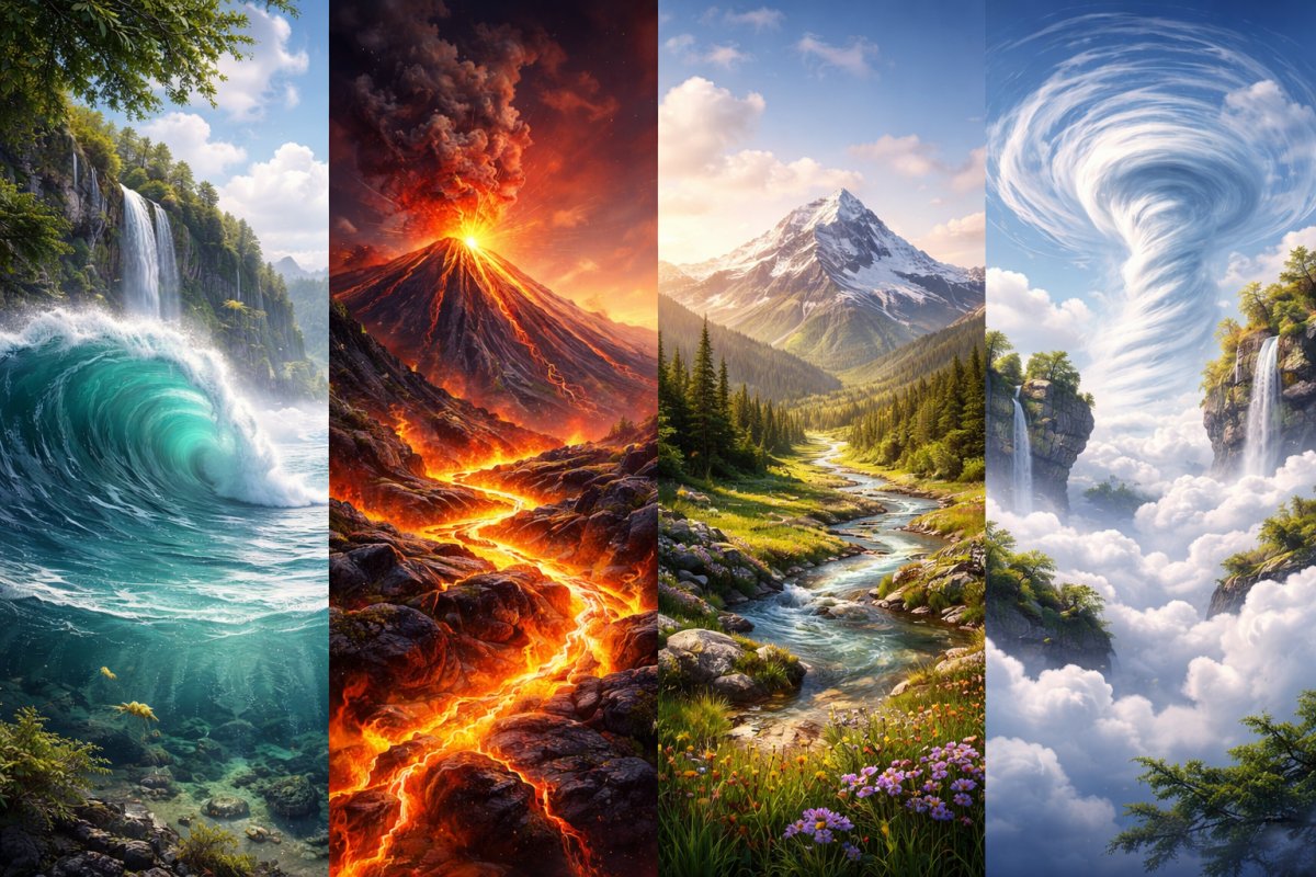 Стихії знаків зодіаку