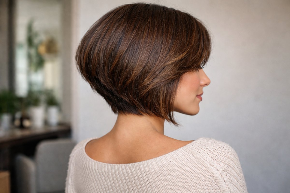 Стрижка Градуйований боб