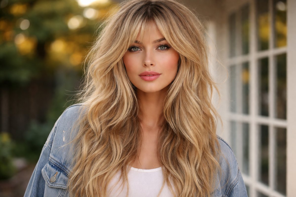 Шегги - стрижки на длинные волосы