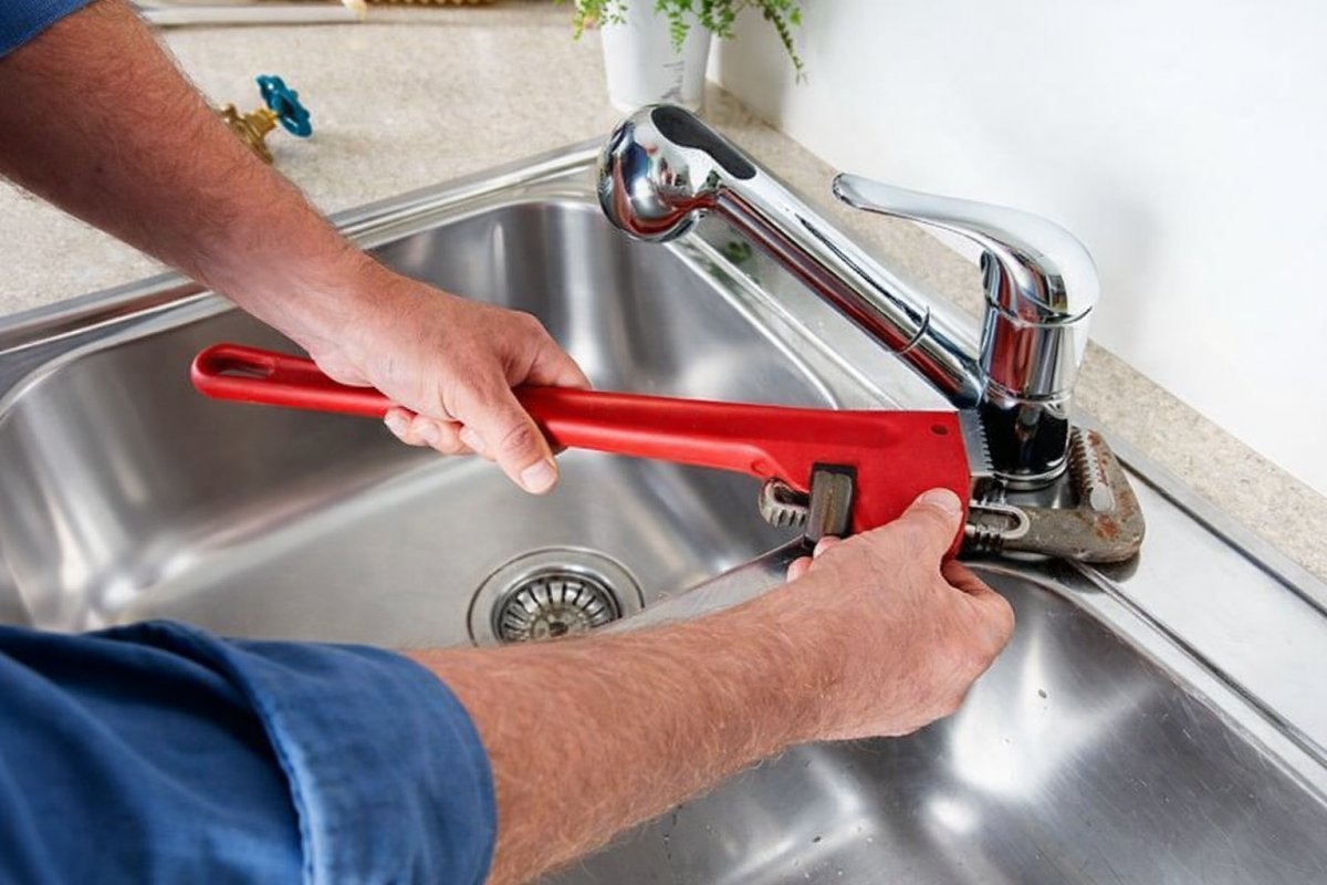 Установка нового змішувача