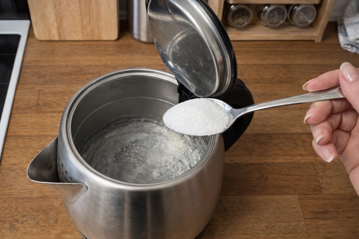 Как удалить накипь из чайника лимонной кислотой