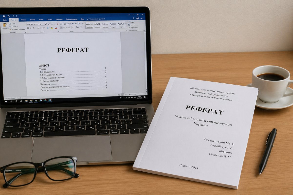 Як виглядає якісний реферат