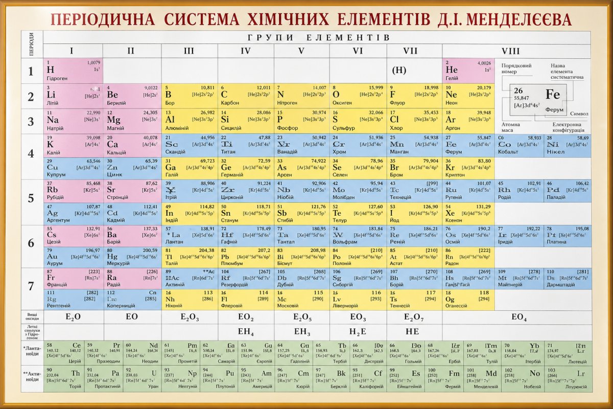 Как определить валентность по периодической системе