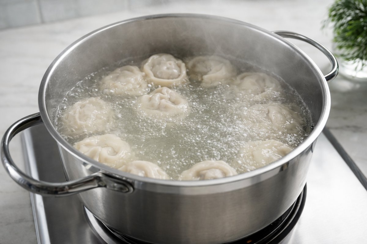 Як зрозуміти що пельмені готові