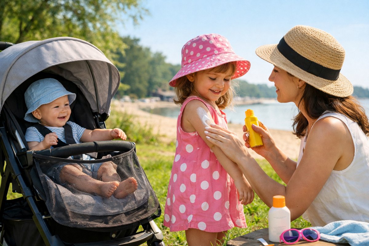 Захист дитини від сонця Захист дитини від сонця