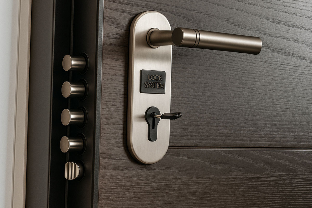 міцні замки та двері